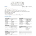 GloboStar® 71547 V3-L SKYDANCE DC RF 2.4Ghz Dimmer High Speed Controller & Push Dimming 3 Κανάλια DC 12-48V 3 x 6A 288W - Max 18.5A 288W - IP20 Μ17.5 x Π4.5 x Υ2.5cm - 5 Years Warranty - Image 8