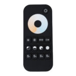 GloboStar® 71566 RT2 SKYDANCE Ασύρματο Χειριστήριο Αφής RF 2.4Ghz 1 Group για όλα τα CCT SKYDANCE Controller DC 3V 2 x AAA - IP20 Μαύρο Μ12.2 x Π5.3 x Υ1.7cm - 5 Years Warranty