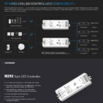 GloboStar® 71567 V1 SKYDANCE DC RF 2.4Ghz Dimmer High Speed Controller & Push Dimming 1 Κανάλι DC 5-36V 1 x 8A 288W - Max 8.5A 288W - IP20 Μ10 x Π3.5 x Υ2cm - 5 Years Warranty - Image 8