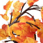 GloboStar® 71586 Διακοσμητικό Επιτραπέζιο Φωτιζόμενο Εύκαμπτο Mini Δέντρο USB με 24 LED 2W DC 5V Θερμό Λευκό 3000K Μ30 x Π30 x Υ41cm - Image 3