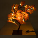 GloboStar® 71586 Διακοσμητικό Επιτραπέζιο Φωτιζόμενο Εύκαμπτο Mini Δέντρο USB με 24 LED 2W DC 5V Θερμό Λευκό 3000K Μ30 x Π30 x Υ41cm - Image 6