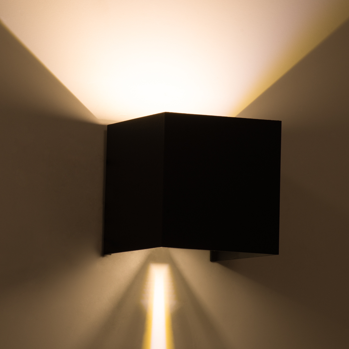 GloboStar® AXIS-S 60561 Φωτιστικό Τοίχου - Απλίκα Αρχιτεκτονικού Φωτισμού Εσωτερικού/Εξωτερικού Χώρου Up & Down LED 10W 1150lm 10 έως 60° AC 220-240V Αδιάβροχο IP65 Μ10 x Π10 x Υ10cm - Θερμό Λευκό 2700K - Γκρι Ανθρακί- Bridgelux Chip - 3 Years Warranty - Image 10