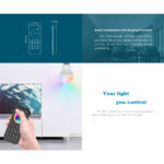 GloboStar® 73009 RT5 SKYDANCE Ασύρματο Χειριστήριο Αφής RF 2.4Ghz 1 Group για όλα τα RGBW+WW SKYDANCE Controller  DC 3V 2 x AAA - IP20 Μαύρο Μ5.3 x Π1.75 x Υ12.2cm - 5 Years Warranty - Image 11