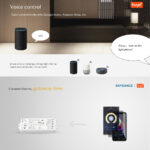 GloboStar® 73010 WT5 SKYDANCE DC WiFi & RF 2.4Ghz Dimmer High Speed Controller 5 Καναλιών DC 12-24V 5 x 3A 72W - Max 15A 360W - IP20 Μ10 x Π4 x Υ2cm - 5 Years Warranty - Image 10