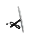 GLOBOSTAR® LUMOVOX 73068 Προβολέας LED 200W 10000lm 120° DC 5V με Φωτοβολταϊκό Panel 5V 12W & Επαναφορτιζόμενη Μπαταρία Li-ion 3.2V 10000mAh Αδιάβροχο IP65 Ψυχρό Λευκό 6000K - 180 x SMD2835 Sanan Chip - Γκρι Ανθρακί - Μ29 x Π0 x Υ19cm - 2 Χρόνια Εγγύηση - Image 7