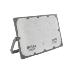 GLOBOSTAR® LUMOVOX 73069 Προβολέας LED 300W 15000lm 120° DC 5V με Φωτοβολταϊκό Panel 5V 20W & Επαναφορτιζόμενη Μπαταρία Li-ion 3.2V 15000mAh Αδιάβροχο IP67 Ψυχρό Λευκό 6000K - 360 x SMD2835 Sanan Chip - Γκρι Ανθρακί - Μ37 x Π7.5 x Υ27cm - 2 Χρόνια Εγγύηση - Image 2