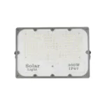 GLOBOSTAR® LUMOVOX 73069 Προβολέας LED 300W 15000lm 120° DC 5V με Φωτοβολταϊκό Panel 5V 20W & Επαναφορτιζόμενη Μπαταρία Li-ion 3.2V 15000mAh Αδιάβροχο IP67 Ψυχρό Λευκό 6000K - 360 x SMD2835 Sanan Chip - Γκρι Ανθρακί - Μ37 x Π7.5 x Υ27cm - 2 Χρόνια Εγγύηση - Image 4