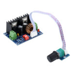 GloboStar® 73115 Ρυθμιστής Τάσης - Voltage Regulator DC Converter Module - Input DC4-40V / Output DC1.25-36V Max Load 8A με Καλώδιο Προέκτασης Ποτενσιόμετρου Μ6 x Π4.5 x Υ2.5cm - Image 2