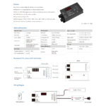 GloboStar® 73116 V1-B SKYDANCE DC RF 2.4Ghz Dimmer Constant Voltage Controller 1 Κανάλι DC 12-24V 1 x 20.5A 480W - Max 20.5A 480W - IP20 Μ9 x Π4 x Υ2.8cm - 5 Χρόνια Εγγύηση - Image 7