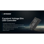 GloboStar® 73116 V1-B SKYDANCE DC RF 2.4Ghz Dimmer Constant Voltage Controller 1 Κανάλι DC 12-24V 1 x 20.5A 480W - Max 20.5A 480W - IP20 Μ9 x Π4 x Υ2.8cm - 5 Χρόνια Εγγύηση - Image 8