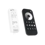GloboStar® 73118 RT1+V1 SKYDANCE ΣΕΤ Dimmer & Ασύρματο Χειριστήριο Αφής 1 Group RF 2.4Ghz 8A Max DC 5-36V (288W) - DC 3V IP20 - 5 Χρόνια Εγγύηση