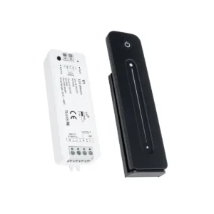 GloboStar® 73119 V1+R11 SKYDANCE ΣΕΤ Dimmer & Ασύρματο Χειριστήριο Αφής 1 Group RF 2.4Ghz 8A Max DC 5-36V (288W) - DC 3V IP20 - 5 Χρόνια Εγγύηση