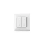 GloboStar® 73122 PF1-2 SKYDANCE Ασύρματο Επιτοίχιο Χειριστήριο 2 Group  RF 2.4Ghz DC3V IP20 - Μ8.5 x Π8.5 x Υ1.7cm - 5 Χρόνια Εγγύηση - Image 4