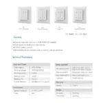 GloboStar® 73122 PF1-2 SKYDANCE Ασύρματο Επιτοίχιο Χειριστήριο 2 Group  RF 2.4Ghz DC3V IP20 - Μ8.5 x Π8.5 x Υ1.7cm - 5 Χρόνια Εγγύηση - Image 6