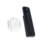 GloboStar® 73124 S1-B+R11 SKYDANCE ΣΕΤ Dimmer & Ασύρματο Χειριστήριο Αφής 1 Group RF 2.4Ghz 1.5A Max AC100-240V (360W) - DC 3V IP20 - 5 Χρόνια Εγγύηση