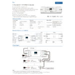 GloboStar® 73140 DL-L SKYDANCE AC DMX512 to 0/1-10V Converter / Decoder 4 Καναλιών - 2 Inputs DC 12-24V ή AC 100-240V - IP20  Μ17 x Π5 x Υ2.5cm - 5 Χρόνια Εγγύηση - Image 8