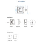 GloboStar® 73160 T12 SKYDANCE Ασύρματο DMX512 Επιτοίχιο Χειριστήριο RF 2.4Ghz 4 Group για όλα τα SKYDANCE DMX512 Controller AC 100-240V Max 0.1A - IP20  Μ8.5 x Π8.5 x Υ3.5cm - 5 Χρόνια Εγγύηση - Image 13