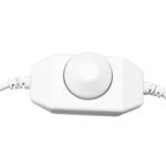 GloboStar® 73305 LED Dimmer με Ροοστάτη & Διακόπτη On/Off Λευκό DC 12-24V Max 120W - Image 3