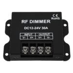 GloboStar® 73310 Ασύρματο LED Dimmer με Χειριστήριο RF 2.4Ghz DC 12-24V 30A Max 720W - Image 2