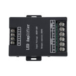 GloboStar® 73393 DC Power & Signal High Speed Amplifier Ενισχυτής Ισχύος & Σήματος Υψηλών Ταχυτήτων 3 Καναλιών DC 12-24V 3 x 10A 240W - Max 12A 720W - IP20 RGB Μ11 x Π9 x Υ2.5cm - 2 Years Warranty - Image 2