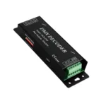 GLOBOSTAR® RGBCONTROLLER 73412 DMX Dimmer / Controller με RF Ασύρματο Χειριστήριο με 3 x 15A 75W Κανάλια DC 5-24V 15A 360W Max IP20 - DMX512 & RF2.4Ghz - Μ26.9 x Π9.6 x Υ4cm - 1 Χρόνος Εγγύηση - Image 2