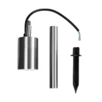 GloboStar® 75580 Προβολάκι Κήπου Καρφωτό 1xGU10 Stainless Steel Αδιάβροχο IP67 - Image 5