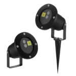 GloboStar® 75598 Προβολάκι Κήπου Καρφωτό - Δαπέδου Laser 30W 60° AC 230V Αδιάβροχο IP67 με Ασύρματο Χειριστήριο RF 2.4Ghz Πράσινο - Κόκκινο - Image 2