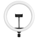 GloboStar® 75802 Professional Digital Ring Light Φ30cm LED SMD 40W 4000lm 180° DC 5V με Καλώδιο Τροφοδοσίας USB - Ενσωματωμένο Χειριστήριο Εναλλαγής Χρωμάτων & 1 Βάση Τηλεφώνου - Πολύχρωμο RGBW+WW Dimmable - Image 2