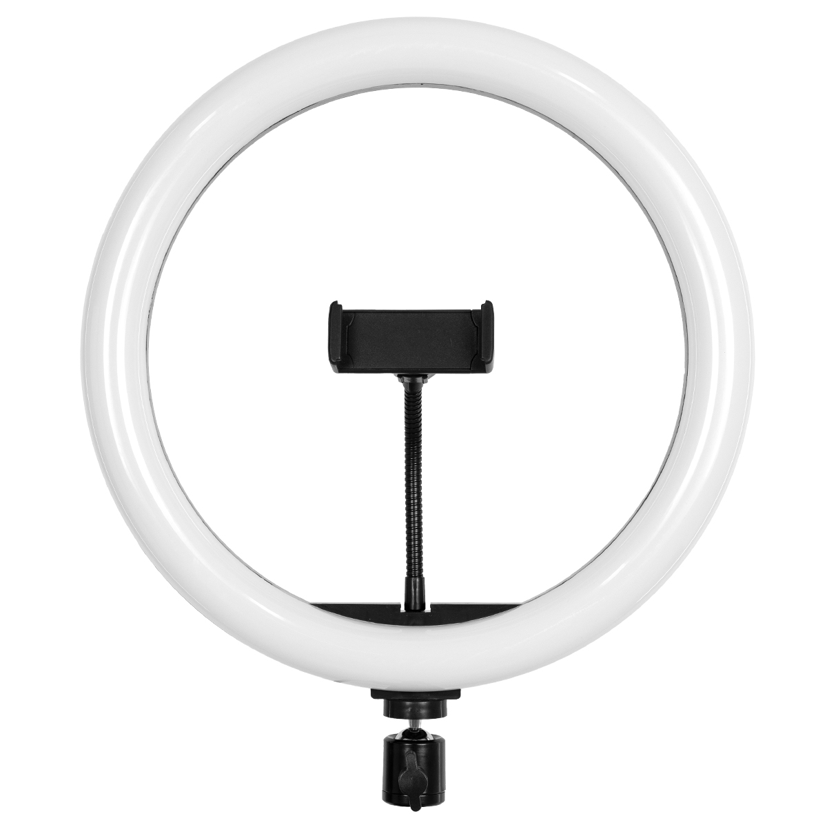 GloboStar® 75802 Professional Digital Ring Light Φ30cm LED SMD 40W 4000lm 180° DC 5V με Καλώδιο Τροφοδοσίας USB - Ενσωματωμένο Χειριστήριο Εναλλαγής Χρωμάτων & 1 Βάση Τηλεφώνου - Πολύχρωμο RGBW+WW Dimmable - Image 2