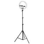 GloboStar® 75803 Professional Digital Ring Light Φ36cm LED SMD 50W 5000lm 180° DC 5V με Καλώδιο Τροφοδοσίας USB - Ενσωματωμένο και Ασύρματο Χειριστήριο RF 2.4Ghz Εναλλαγής Χρωμάτων & 3 Βάσεις Τηλεφώνου - Πολύχρωμο RGBW+WW Dimmable - Image 5