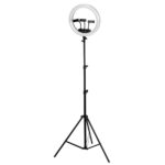 GloboStar® 75804 Professional Digital Ring Light Φ36cm LED SMD 50W 5000lm 180° AC 230V με Καλώδιο Τροφοδοσίας Πρίζας - Ασύρματο Χειριστήριο RF 2.4Ghz Εναλλαγής Χρωμάτων & 3 Βάσεις Τηλεφώνου - Πολύχρωμο RGBW+WW Dimmable - Image 5