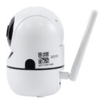 GloboStar® 76078 Table Camera WiFi HD 1080P 3MP 350° Two Way Audio & Motion Detection - Night Vision - Επιτραπέζια Κάμερα WiFi HD 1080P 350° Διπλή Κατέυθυνση Ομιλίας με Ανιχνευτή Κίνησης - Following Face Auto Tracking - Λευκό - Image 4