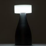 GloboStar® DOLLY 76466 Μοντέρνο Επιτραπέζιο Φωτιστικό Πορτατίφ LED 1.5W 105lm 120° DC 5V Επαναφορτιζόμενο με Μπαταρία Li-ion 1800mAh - Διακόπτη Αφής με 3 Εναλλαγές Φωτισμού CCT Θερμό - Φυσικό - Ψυχρό 1500K - 4500K - 6000K Dimmable - D9 x 21cm - Λευκό - Image 10