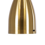 GloboStar® DOLLY 76470 Μοντέρνο Επιτραπέζιο Φωτιστικό Πορτατίφ LED 1.5W 105lm 120° DC 5V Επαναφορτιζόμενο με Μπαταρία Li-ion 1800mAh - Διακόπτη Αφής με 3 Εναλλαγές Φωτισμού CCT Θερμό - Φυσικό - Ψυχρό 1500K - 4500K - 6000K Dimmable - D9 x 21cm - Χρυσό - Image 4