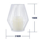 GloboStar® CANDLE 76489 Διακοσμητικό Realistic Κερί με LED Εφέ Κινούμενης Φλόγας - Μπαταρίας 2 x AA (Δεν Συμπεριλαμβάνονται) & Ασύρματο Χειριστήριο IR Θερμό Λευκό 2700K Dimmable Λευκό Φ16 x Υ18cm - Image 4