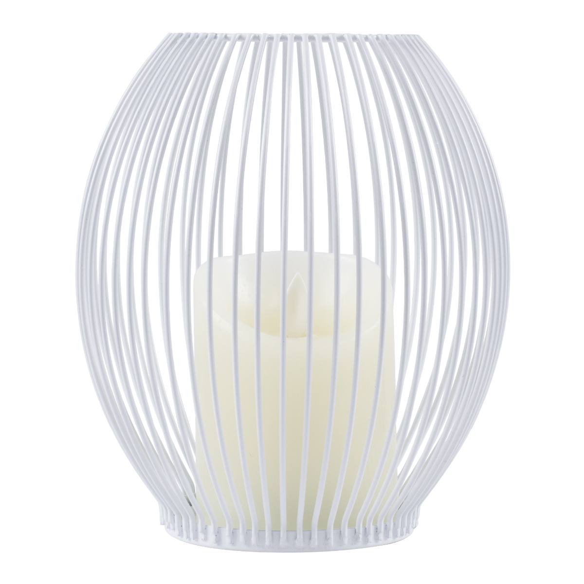 GloboStar® CANDLE 76491 Διακοσμητικό Realistic Κερί με LED Εφέ Κινούμενης Φλόγας - Μπαταρίας 2 x AA (Δεν Συμπεριλαμβάνονται) & Ασύρματο Χειριστήριο IR Θερμό Λευκό 2700K Dimmable Λευκό Φ16 x Υ18cm - Image 2