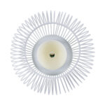 GloboStar® CANDLE 76492 Διακοσμητικό Realistic Κερί με LED Εφέ Κινούμενης Φλόγας - Μπαταρίας 2 x AA (Δεν Συμπεριλαμβάνονται) & Ασύρματο Χειριστήριο IR Θερμό Λευκό 2700K Dimmable Λευκό Φ19 x Υ24cm - Image 3