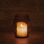 GloboStar® CANDLE 76493 Διακοσμητικό Realistic Κερί με LED Εφέ Κινούμενης Φλόγας - Μπαταρίας 2 x AA (Δεν Συμπεριλαμβάνονται) & Ασύρματο Χειριστήριο IR Θερμό Λευκό 2700K Dimmable Μαύρο Φ14 x Υ16cm - Image 5