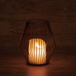 GloboStar® CANDLE 76494 Διακοσμητικό Realistic Κερί με LED Εφέ Κινούμενης Φλόγας - Μπαταρίας 2 x AA (Δεν Συμπεριλαμβάνονται) & Ασύρματο Χειριστήριο IR Θερμό Λευκό 2700K Dimmable Μαύρο Φ16 x Υ18cm - Image 5