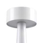 GloboStar® BELLA 76502 Μοντέρνο Επιτραπέζιο Φωτιστικό Πορτατίφ LED 1.5W 105lm 120° DC 5V Επαναφορτιζόμενο με Μπαταρία Li-ion 1800mAh - Διακόπτη Αφής με 3 Εντάσεις Φωτισμού Θερμό Λευκό 2700K Dimmable - Φ9 x 21cm - Λευκό - Image 7