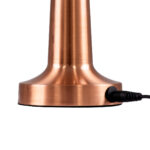 GloboStar® BELLA 76505 Μοντέρνο Επιτραπέζιο Φωτιστικό Πορτατίφ LED 1.5W 105lm 120° DC 5V Επαναφορτιζόμενο με Μπαταρία Li-ion 1800mAh - Διακόπτη Αφής με 3 Εντάσεις Φωτισμού Θερμό Λευκό 2700K Dimmable - Φ9 x 21cm - Χάλκινο - Image 6