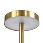 GloboStar® JOJO 76523 Μοντέρνο Επιτραπέζιο Φωτιστικό Πορτατίφ LED 1.5W 105lm 120° DC 5V Επαναφορτιζόμενο με Μπαταρία Li-ion 1800mAh - Διακόπτη Αφής με 3 Εναλλαγές Φωτισμού CCT Θερμό - Φυσικό - Ψυχρό 1500K - 4500K - 6000K Dimmable - D8 x H34cm - Χρυσό - Image 6