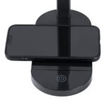 GloboStar® FIARIA 76530 Μοντέρνο Επιτραπέζιο Φωτιστικό Πορτατίφ LED 5W 500lm 180° DC 5V - με Ασύρματη Φόρτιση - Wireless Charger - Διακόπτη Αφής - CCT Θερμό Λευκό 2700K - Φυσικό Λευκό 4500K - Ψυχρό Λευκό 6000K Dimmable - Μ25 x Π10.5 x Υ35.5 - Μαύρο - Image 7