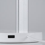 GloboStar® FIARIA 76531 Μοντέρνο Επιτραπέζιο Φωτιστικό Πορτατίφ LED 5W 500lm 180° DC 5V - με Ασύρματη Φόρτιση - Wireless Charger - Διακόπτη Αφής - CCT Θερμό Λευκό 2700K - Φυσικό Λευκό 4500K - Ψυχρό Λευκό 6000K Dimmable - Μ25 x Π10.5 x Υ35.5 - Λευκό - Image 10