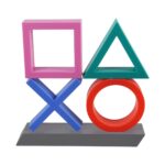 GloboStar® 76543 Επιτραπέζιο Διακοσμητικό Φωτιστικό LED 5W DC 5V Playstation Icons Light XL - Sound Activated - Καλώδιο Τροφοδοσίας USB - Πολύχρωμo με 3 Διαφορετικά Προγράμματα - Image 4