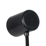 GLOBOSTAR® LUCORA 76556 Μοντέρνο Επιτραπέζιο Φωτιστικό Γραφείου με Ασύρματη Φόρτιση 10W 2A & 4W Bluetooth Ηχείο LED 3W 300lm 120° DC 5V με USB-C IP20 Ρυθμιζόμενο Λευκό CCT με Αφή 2700K/4500K/6000K Dimmable - Sanan SMD Chip - Μαύρο - Μ12 x Π12 x Υ34cm - 2 Χρόνια Εγγύηση - Image 5