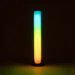 GLOBOSTAR® DIGICOLUMN 76562 Μοντέρνο Επιτραπέζιο Γραμμικό Ψηφιακό Φωτιστικό Digital Pixel Symphony Bar με WiFi Εφαρμογή LED 1.5W 90lm 120° DC 5V με USB-C & Επαναφορτιζόμενη Μπαταρία LiPo 601045 3.7V 280mAh IP20 Πολύχρωμο RGB Dimmable - Μαύρο - Μ5.5 x Π5.5 x Υ22cm - 2 Χρόνια Εγγύηση - Image 8