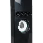 GLOBOSTAR® ZENTIME 76564 Μοντέρνο Επιτραπέζιο Φωτιστικό Γραφείου με Ασύρματη Φόρτιση 10W 2A & Ψηφιακό Ρολόι LED 3.5W 350lm 120° DC 5V με USB-C IP20 Ρυθμιζόμενο Λευκό CCT με Αφή 2700K/4500K/6000K Dimmable - Sanan SMD Chip - Μαύρο - Μ13 x Π25 x Υ50cm - 2 Χρόνια Εγγύηση - Image 11