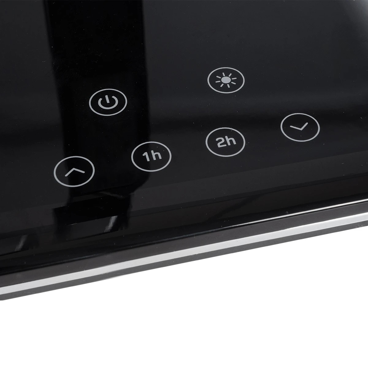 GLOBOSTAR® ZENTIME 76564 Μοντέρνο Επιτραπέζιο Φωτιστικό Γραφείου με Ασύρματη Φόρτιση 10W 2A & Ψηφιακό Ρολόι LED 3.5W 350lm 120° DC 5V με USB-C IP20 Ρυθμιζόμενο Λευκό CCT με Αφή 2700K/4500K/6000K Dimmable - Sanan SMD Chip - Μαύρο - Μ13 x Π25 x Υ50cm - 2 Χρόνια Εγγύηση - Image 8