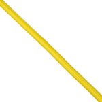 GloboStar® 77606 Στρογγυλό Υφασμάτινο Καλώδιο 1m 2 x 0.75mm² Κίτρινο